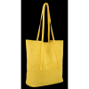 Kožené kabelka shopper bag Vittoria Gotti žltá V6590C